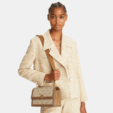 Tory Burch Small T Monogram Jacquard Shoulder Bag