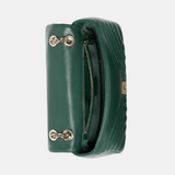 Gucci GG Marmont Medium Shoulder Bag In Green Leather