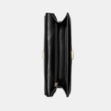 Tory Burch Small Fleming Shoulder Bag (Black)