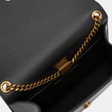 Saint Laurent Kate Small Shoulder Bag (Black/ White)