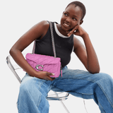 Coach Quilted Tabby 26 Shoulder Bag (Fuschia)