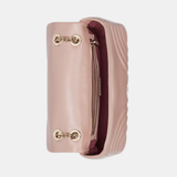 Gucci GG Marmont Medium Shoulder Bag In Pink Beige Leather