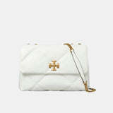 Tory Burch Kira Diamond Quilt Convertible Shoulder Bag (Blanc)