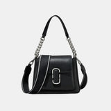 Marc Jacobs Leather J Marc Shoulder Bag (Black)