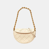 Tory Burch Fleming Crescent Mini Shoulder Bag