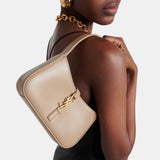 Saint Laurent Le 5 à 7 Shoulder Bag (Beige)