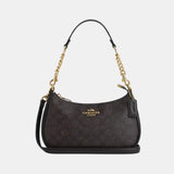 Coach Teri Shoulder Bag In Signature Canvas