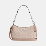 Coach Teri Shoulder Bag In Signature Canvas