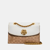 Coach Parker Shoulder Bag In Signature Canvas