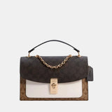 Coach Lane Shoulder Bag In Colorblock Signature Canvas