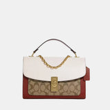 Coach Lane Shoulder Bag In Colorblock Signature Canvas