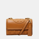 Tory Burch Small Fleming Convertible Shoulder Bag (Kobicha)