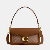 Coach Tabby Shoulder Bag 26 In Signature Canvas (Tan/Brown)