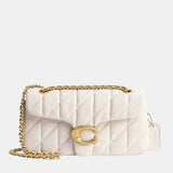Coach Quilted Tabby 26 Shoulder Bag (Chalk)