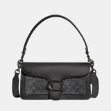 Coach Tabby 26 Shoulder Bag In Signature Canvas (Graphite/Black)