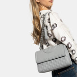 Tory Burch Fleming Convertible Shoulder Bag (Jade Blue)