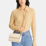Tory Burch Small Fleming Convertible Shoulder Bag (New Cream)