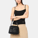 Marc Jacobs Leather J Marc Shoulder Bag (Black)