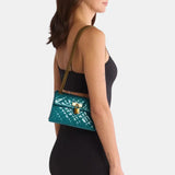 Kurt Geiger Mini Brixton Glitter Shoulder Bag