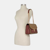 Coach Lane Shoulder Bag In Colorblock Signature Canvas