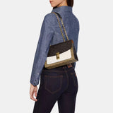 Coach Lane Shoulder Bag In Colorblock Signature Canvas