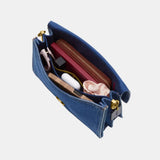 Coach Chain Tabby 30 Shoulder Bag (Denim/Deep Blue)