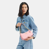 Coach Teri Shoulder Bag In Signature Canvas (Powder Pink)