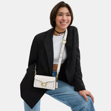 Coach Tabby 20 Shoulder Bag (Chalk)