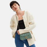 Coach Quilted Tabby 20 Shoulder Bag (Sage)