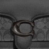 Coach Tabby 26 Shoulder Bag In Signature Canvas (Graphite/Black)